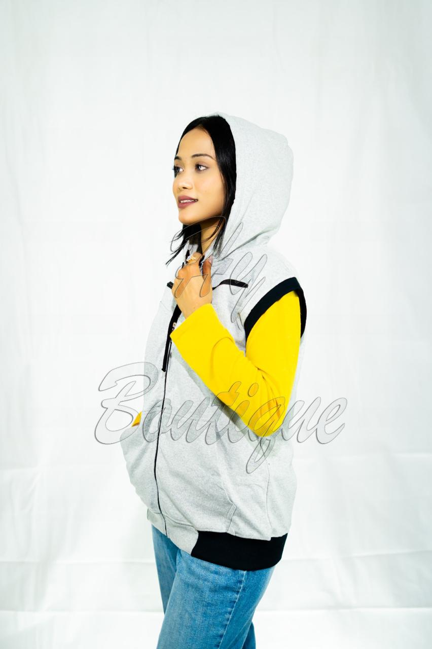 Winter Collection Women?s Sleeveless Jacket | Stylish & Warm Body Warmer for Ladies | Trendy Winter Outerwear - Image 2