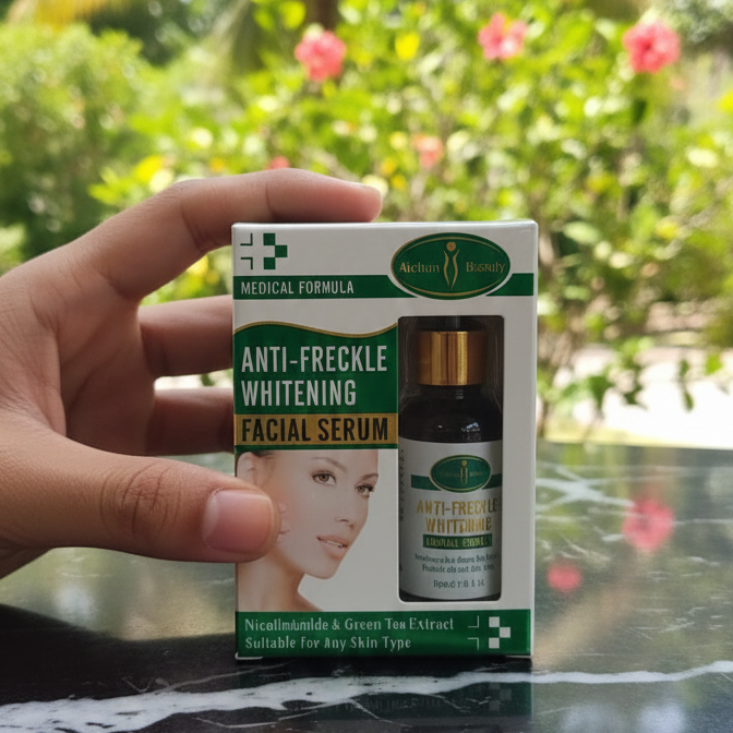 Anti-Freckle Whitening Facial Serum ? 30ml Brightening Formula for Clear, Even-Toned Skin