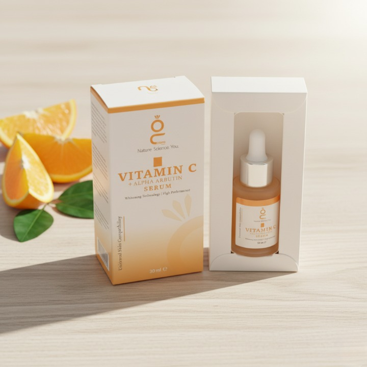 Vitamin C + Alpha Arbutin Serum 30ml | Brightening And Anti-Aging Face Serum | Reduces Dark Spots, Pigmentation, And Boosts Radiant, Even-Toned Skin - Image 2