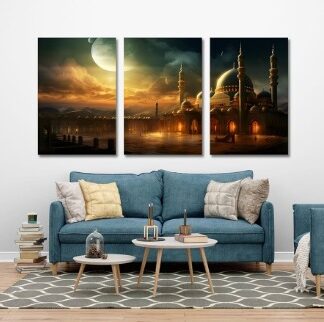 set of 3 Motivational sticky wooden frames for home office wall decore / sticky phototiles