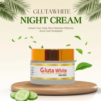 Gluta White Whitening & Brightening Cream Jar ? Deep Moisturizing, Skin Softening & Nourishing Formula