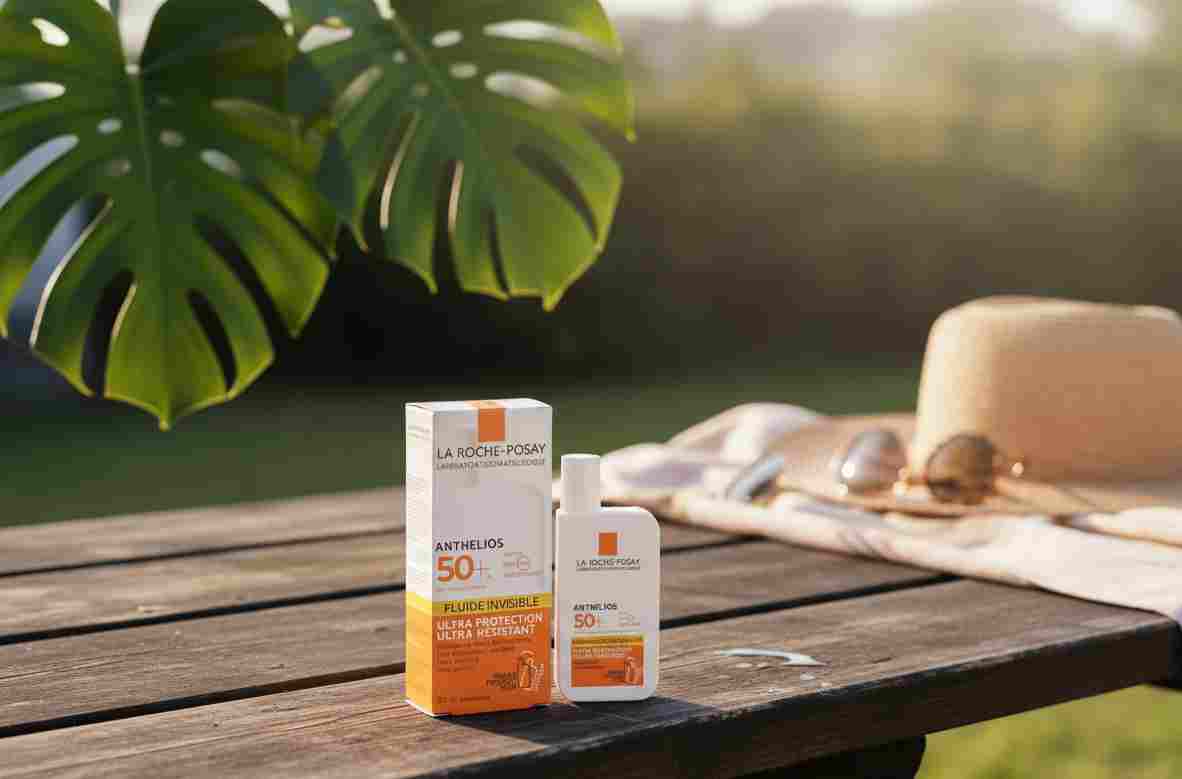 La Roche-Posay Anthelios Invisible Fluid SPF50+ ? Ultra-Light, High UV Protection Sunscreen for Sensitive Skin with Mexoplex & Antioxidants - Image 2