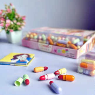 Mini Capsule Lipstick Set ? High Pigment, Velvety Texture, Long-Lasting Matte Finish