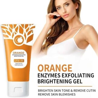 Orange Enzyme Exploiting Gel ? Brightening, Exfoliating & Nourishing Citrus Skincare for Radiant, Healthy, Glowing Complexion Every Day (120gm)
