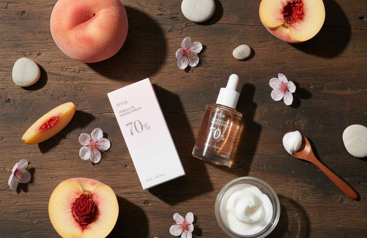 Anua Peach 70 Niacin Serum ? Brightening, Hydrating Glass-Skin Serum with 70% Peach Extract & 5% Niacinamide - Image 3