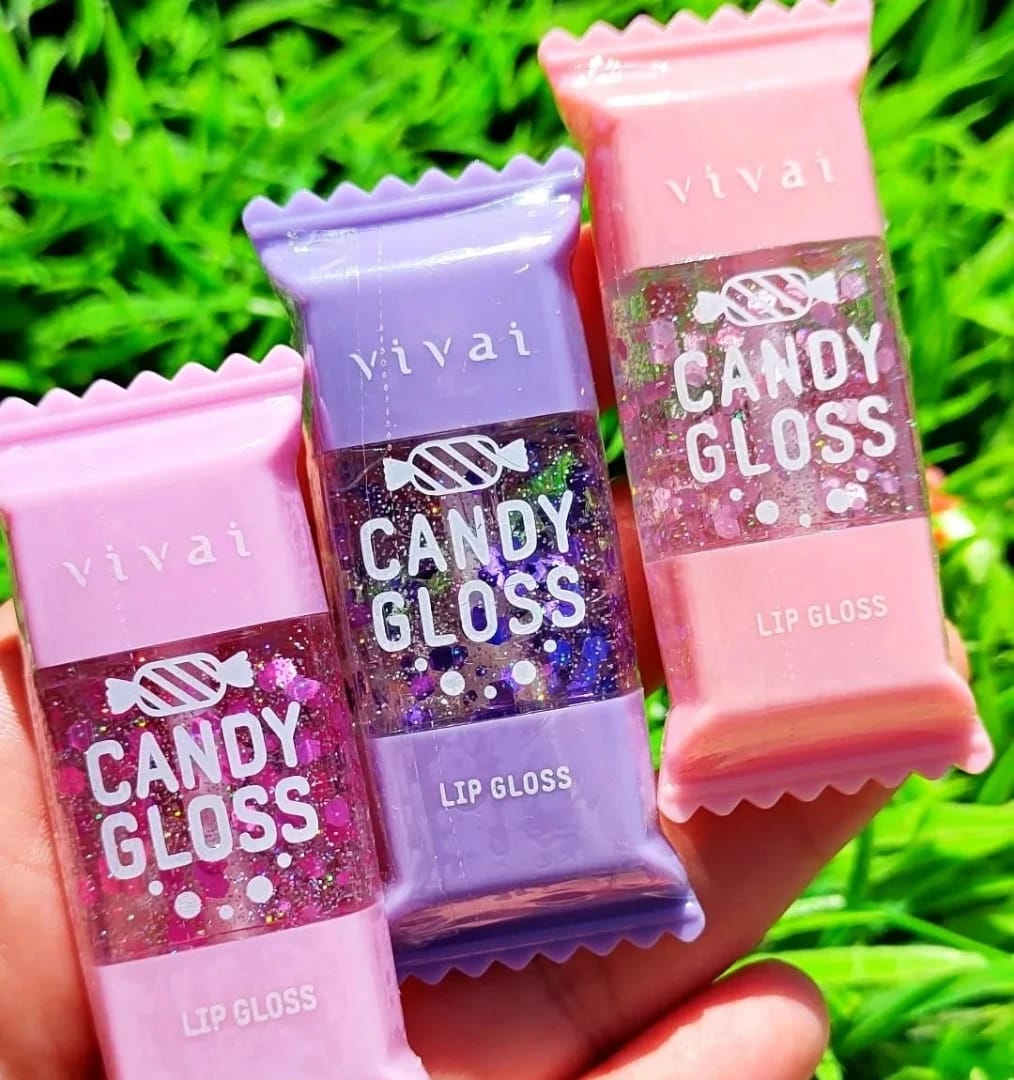 Cute Candy Lip Gloss Set of 6 | Moisturizing, Shiny & Long-Lasting Lip Gloss for Teens & Women ? Fun, Sweet Colors & Flavors - Image 3