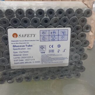 Safety Grey Blood Collection Tube ? Glucose Test Tube 3ML, Secure Sample Collection for Laboratory Use