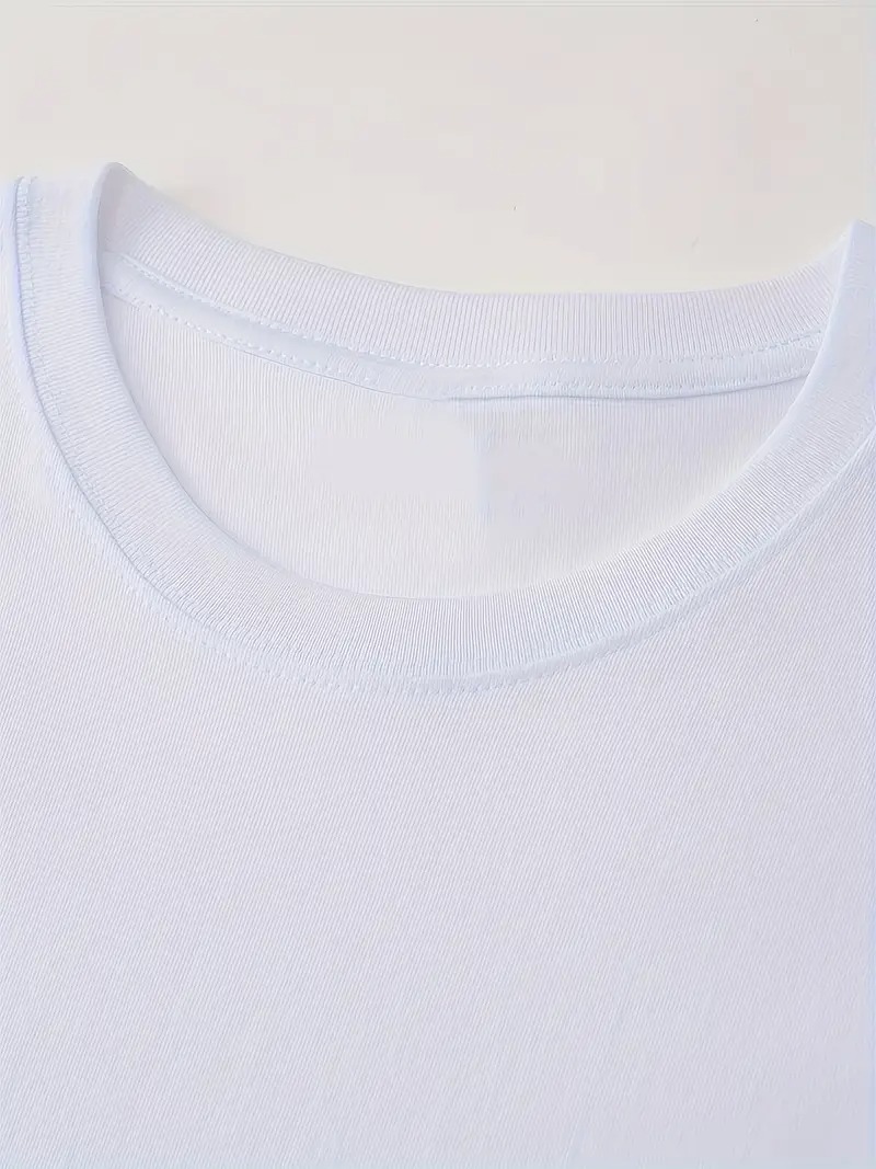 T-Shirt, Easy to Wash & Lightweight Breathable Fabric, for Men - Small - Image 3