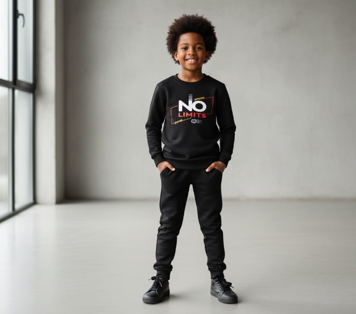 Fashion Sweatshirt & Pajama Tracksuit for Kids | Winter Clothing Set for Baby Boys & Girls ? Warm, Soft & Stylish Outfit FOR KIDS AND BABY - Image 3