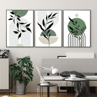 Set of 3 Motivational Quote Wall Art Frames ? 8x11" MDF with Sticky Backing