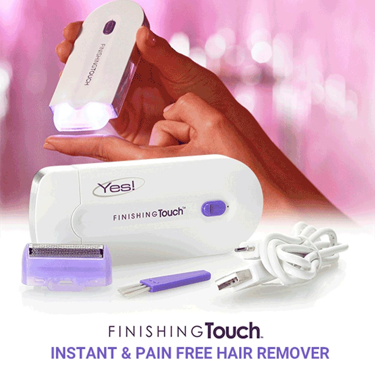 Portable Rechargeable Yes Hair Remover, Painless Epilator Shaver for Women, Featuring USB Charging, Underarm/Body Hair Removal - Image 2