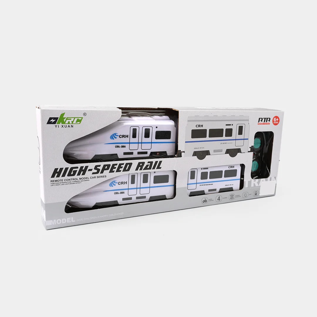 High?Speed Rail Remote Control Model Train | Electric Toy | Realistic Design | Kids & Collectors - Image 5