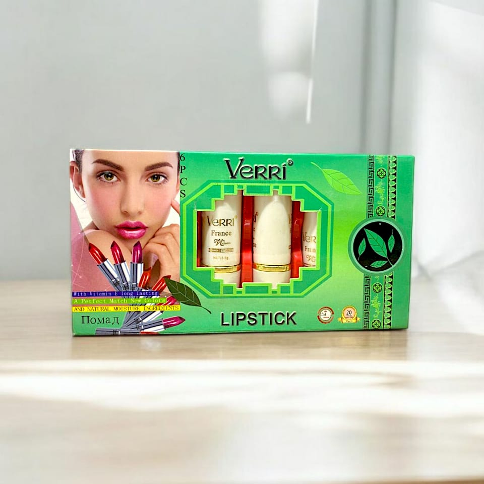 6 Pcs Velvet Matte Lipstick Collection ? Highly Pigmented Multicolor Lip Shades With Long-Lasting Smooth Finish For Daily And Party Makeup Looks - Image 3