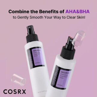 COSRX AHA/BHA Clarifying Treatment Toner | Gentle Exfoliating & Pore-Refining Korean Toner ? Imported