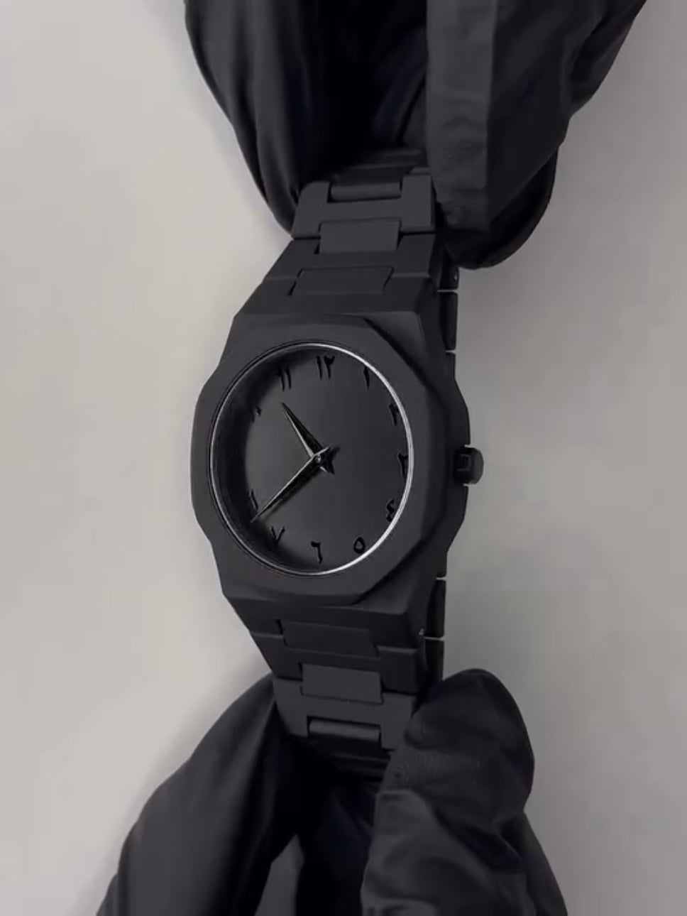 Full BLACK AURA Quartz Watch ? Lightweight Design, , Premium Quality & Finish - Best Quality Analog Watch For Boys - Watch For Men | Full Black Color Watch - (Without Box) - Image 2
