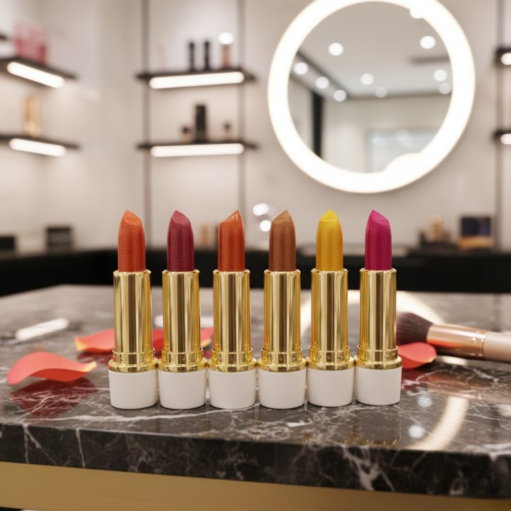 6 Pcs Velvet Matte Lipstick Collection ? Highly Pigmented Multicolor Lip Shades With Long-Lasting Smooth Finish For Daily And Party Makeup Looks - Image 2