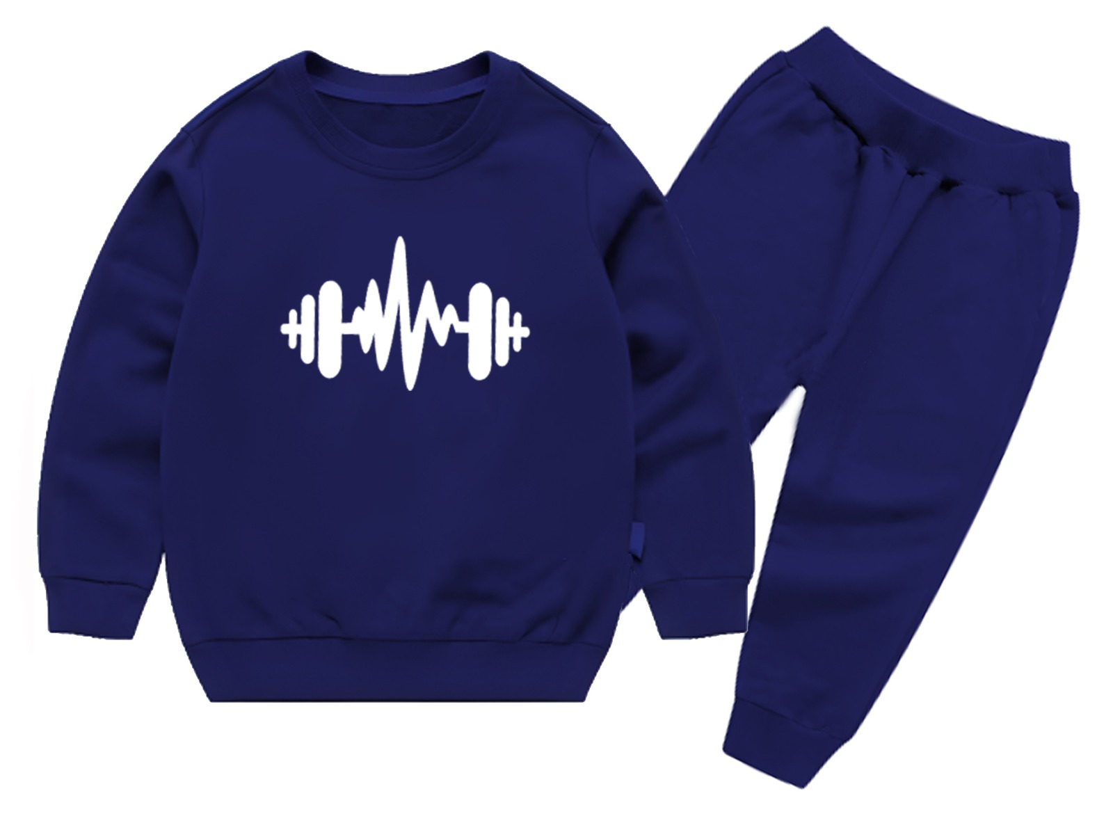 Boys Winter Casual Long Sleeve Printed Patchwork Round Neck Sweatshirt | Warm, Stylish & Comfortable Winter Wear - Image 4