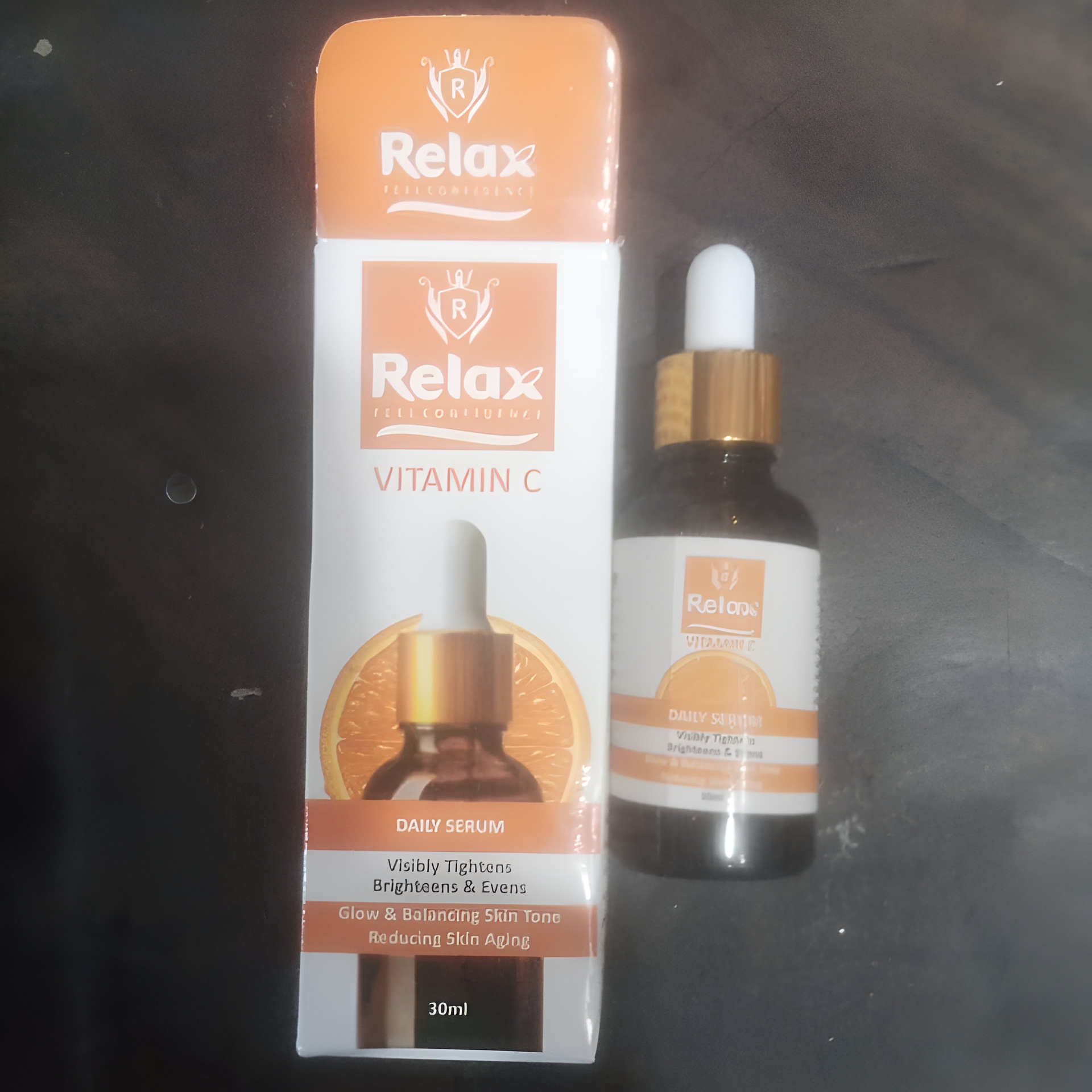 Relax Vitamin C Daily Face Serum ? Brightening, Anti-Aging & Hydrating Formula For Healthy Radiant Skin (30ml) - Image 5