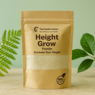 The Health Healer Height Grow Powder ? 100% Natural Height Increase Supplement (100 grams)