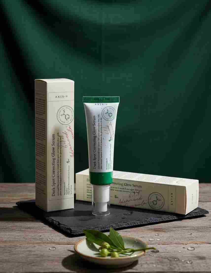 Axis Y Dark Spot Correcting Glow Serum With Niacinamide Brightening Treatment Providing Gentle Care - 30g