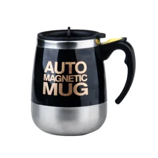 Auto Magnetic Mug 400ml Coffee Milk Mix Cups 304 Stainless Steel