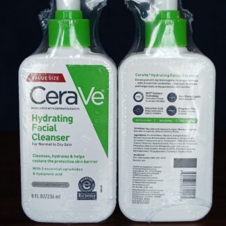 CeraVe Hydrating Facial Cleanser ? 8 fl oz (236 ml) | Gentle Face & Body Wash for Normal to Dry Skin