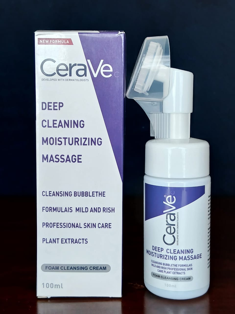 CeraVe Deep Cleaning Moisturizing Massage Foam Cleansing Cream ? Mild Hydrating Cleanser for Radiant, Fresh & Comfortably Soft Skin - Image 4