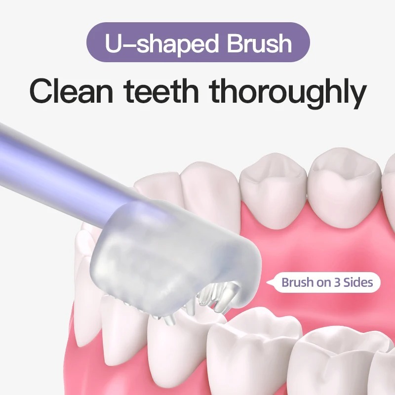 Infant Baby Silicone Toothbrush & Tongue Cleaner ? Pack of 2 with PP Storage Box for Oral Care - Image 3