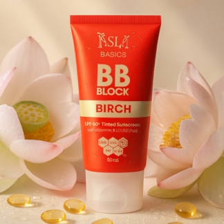 SL Basics BB Block SPF 50+ Tinted Sunscreen ? Hydrating & Protective BB Cream with Vitamin E & Lotus Extract (50 ml)