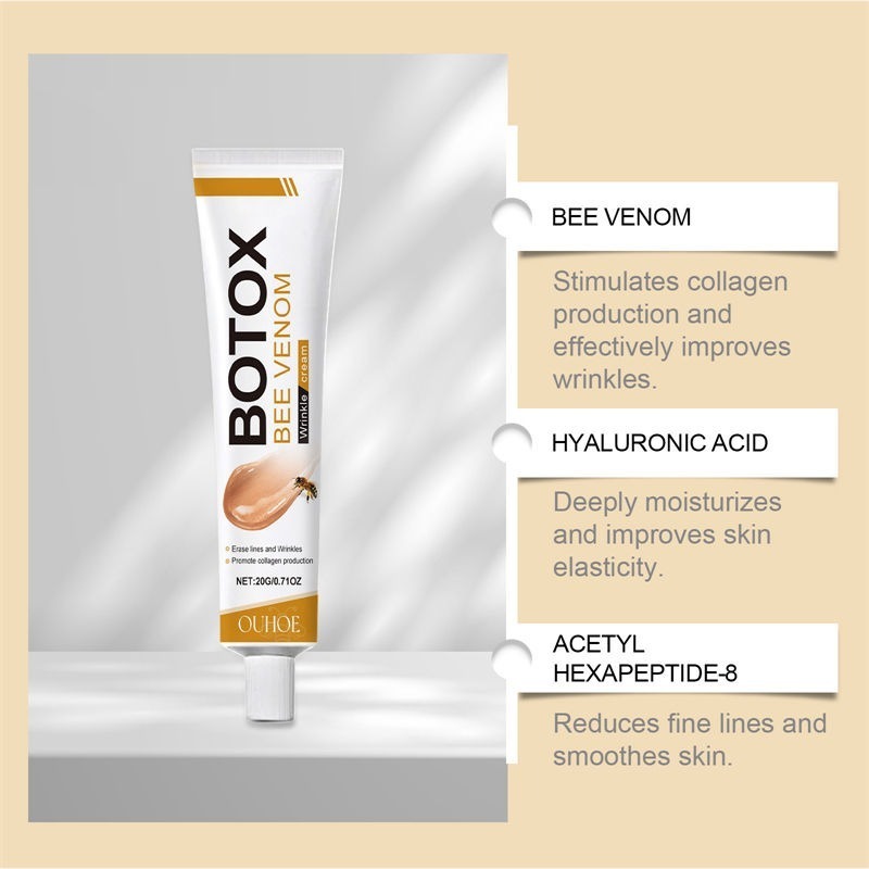 Bee Venom Botox Face Cream ? Whitening, Anti-Aging & Deep Moisturizing Skincare for Bright, Smooth & Hydrated Skin - Image 4