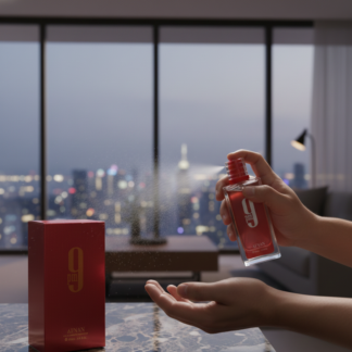 Afnan 9PM Perfume ? Unisex EDP 100ml Red, Long-Lasting Elegant Fragrance for Men & Women