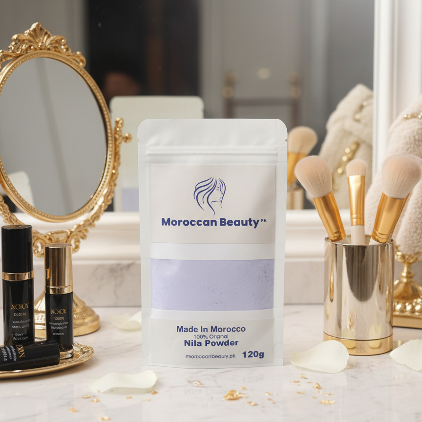 Moroccan Beauty Nila Powder | Blue Nila Skin Whitening Powder 120g | Best Quality Nila Powder - Image 3