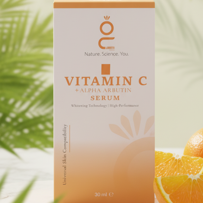 Vitamin C + Alpha Arbutin Serum 30ml | Brightening And Anti-Aging Face Serum | Reduces Dark Spots, Pigmentation, And Boosts Radiant, Even-Toned Skin - Image 3