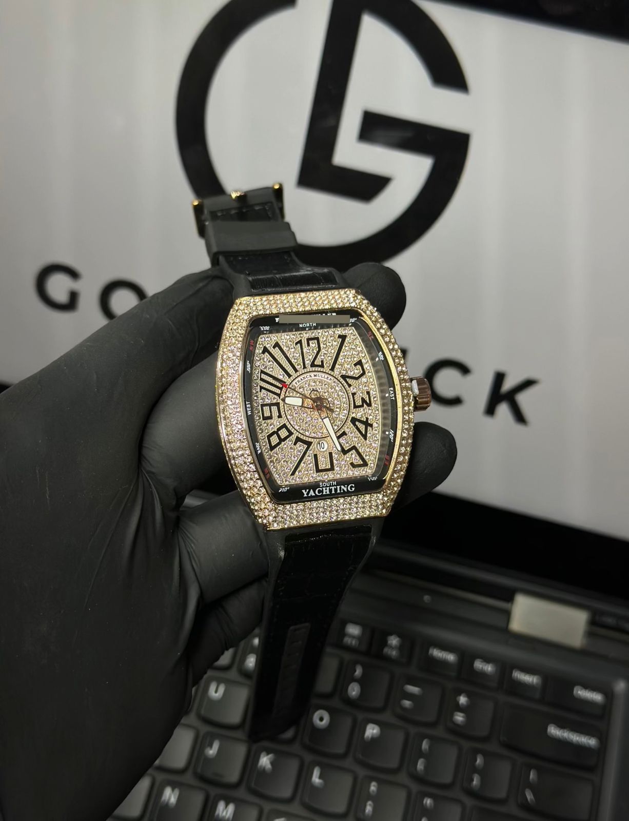 Franck Muller Vanguard Yachting Diamond Edition (without Box) - Image 3