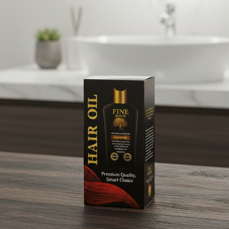 Fine Roots Hair Oil Providing Gentle Care Nourishing Formula Strengthening Healthy Scalp Support And Everyday Use - Image 4