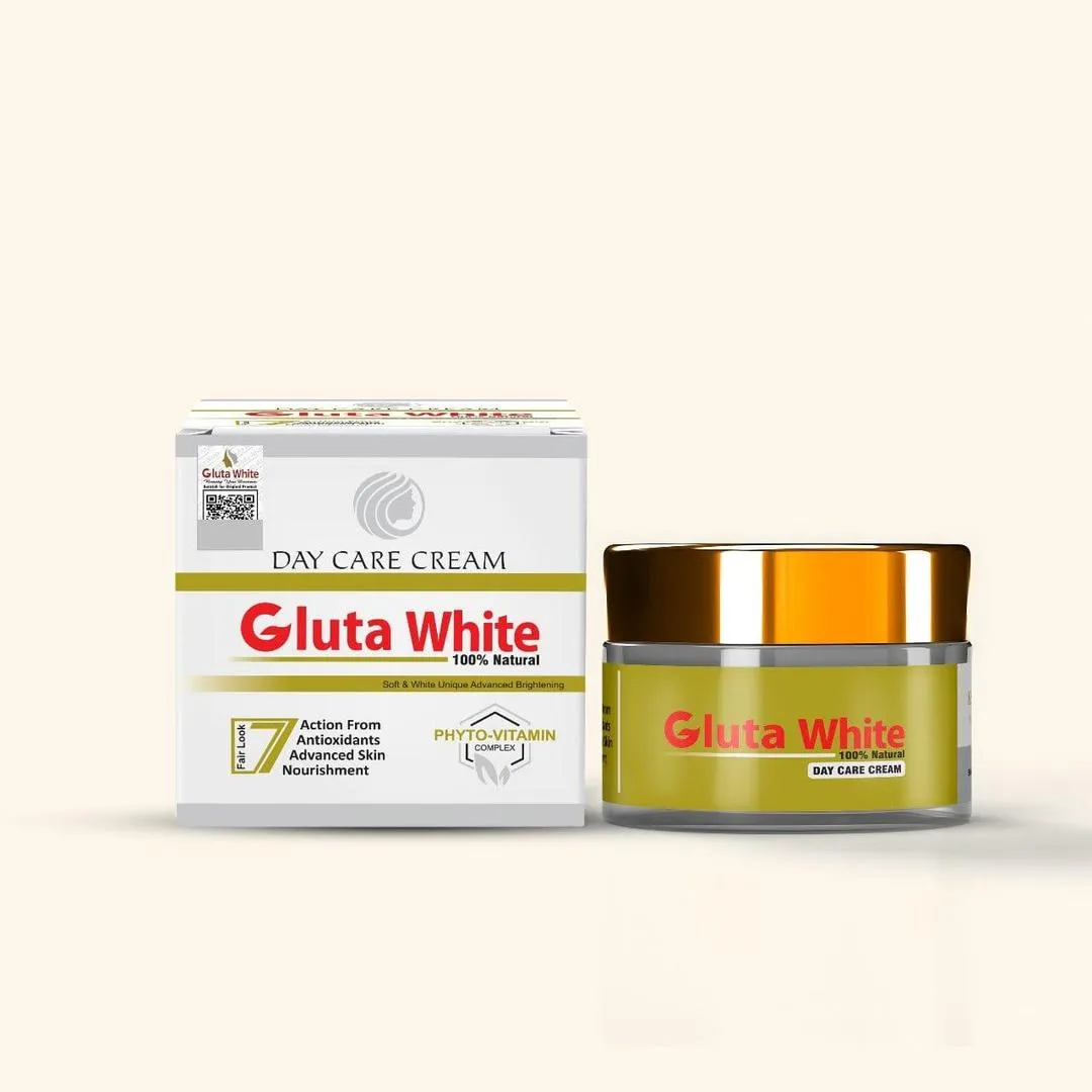 Gluta White Whitening & Brightening Cream Jar ? Deep Moisturizing, Skin Softening & Nourishing Formula - Image 3