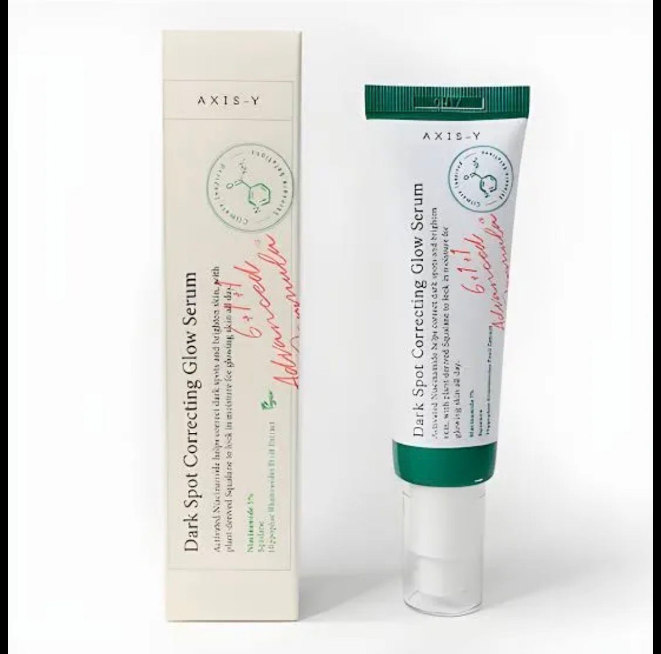 Axis Y Dark Spot Correcting Glow Serum With Niacinamide Brightening Treatment Providing Gentle Care - 30g - Image 3