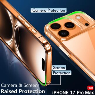 Ultra-Slim 0.2mm TPU Transparent Case for iPhone 17 Pro Max ? Crystal Clear Soft Protection