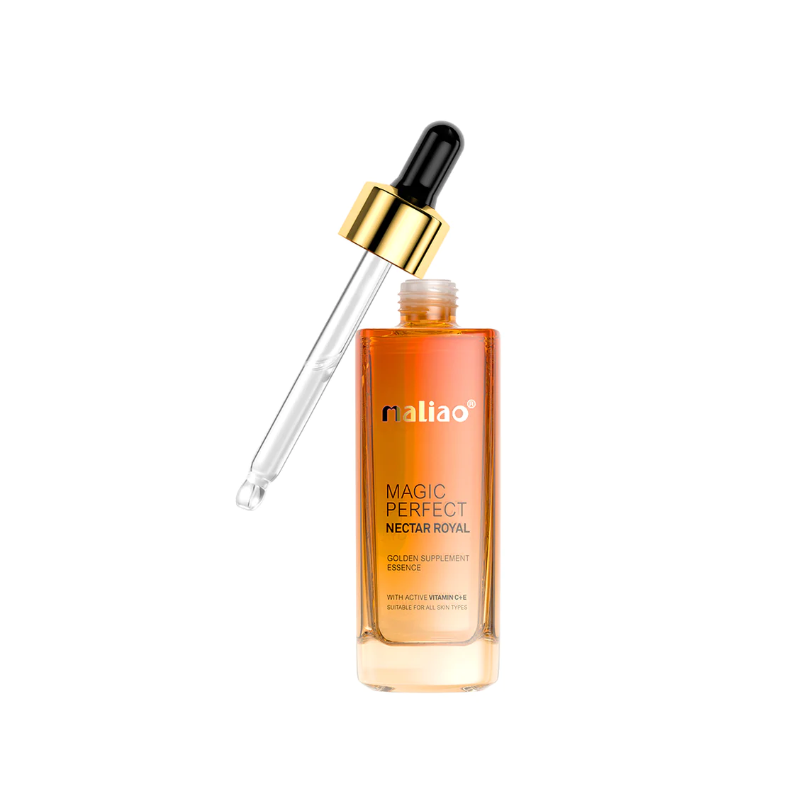 Maliao Magic Perfect Nectar Royal Vitamin C+E Serum ? Restores Glow & Nourishes Dry, Dull Skin, 30ml - Image 4