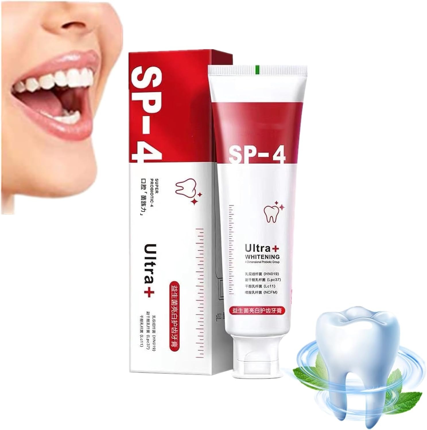 Yayashi SP-4 Ultra Whitening Toothpaste ? 150ml Probiotic Stain Remover for Bright, Healthy Teeth - Image 3