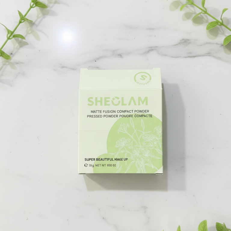 Sheglam Matte Fusion Double Shade Compact Powder ? Smooth Matte Finish, Lightweight Formula, And Long-Lasting Coverage For Daily Makeup Use - Image 2