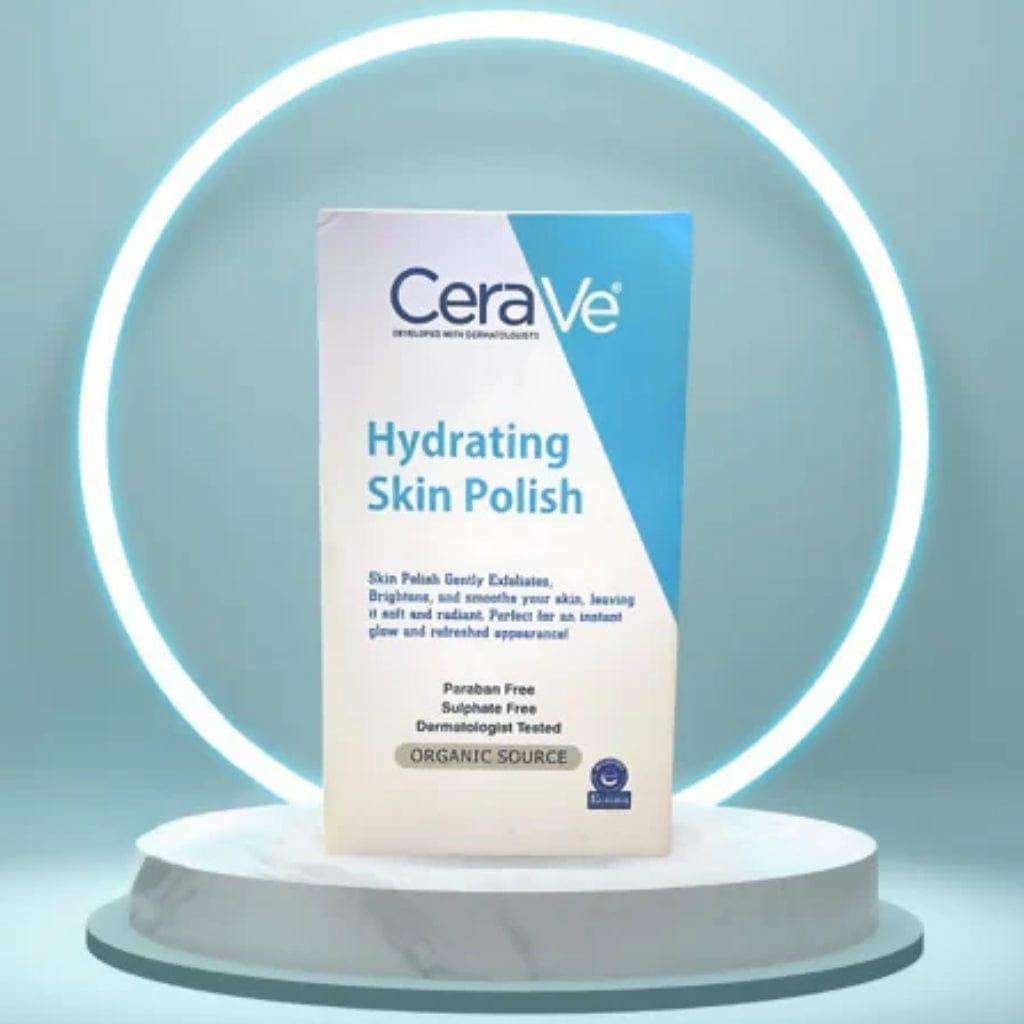 CeraVe Hydrating Skin Polish Gentle Exfoliator Providing Smoother Healthier Skin Hydrating Formula Everyday Skin Care Support