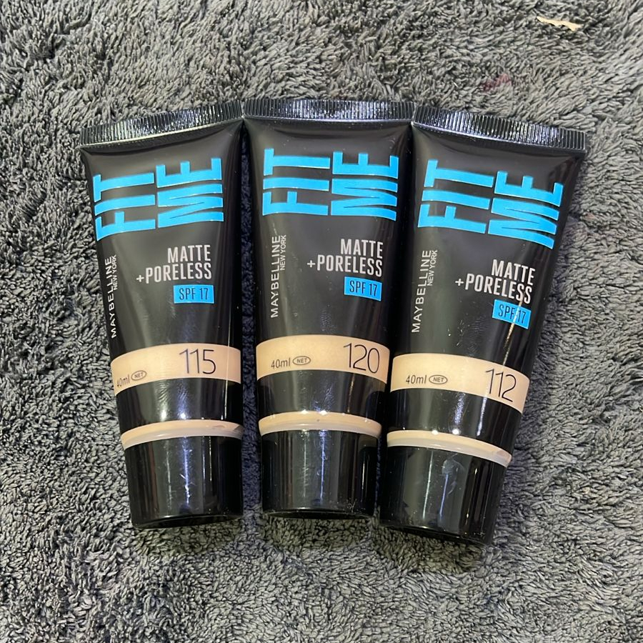 Maybelline Fit Me Matte And Poreless Liquid Foundation Natural Finish Lightweight Texture Smooth Application - Image 4