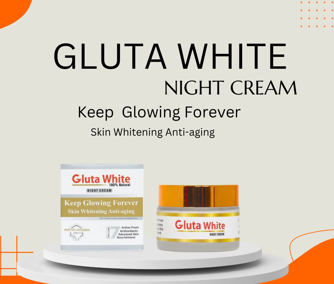 Gluta White Extreme Stronger Light Up And Anti-Aging Day & Night Cream | 50gram - Image 3