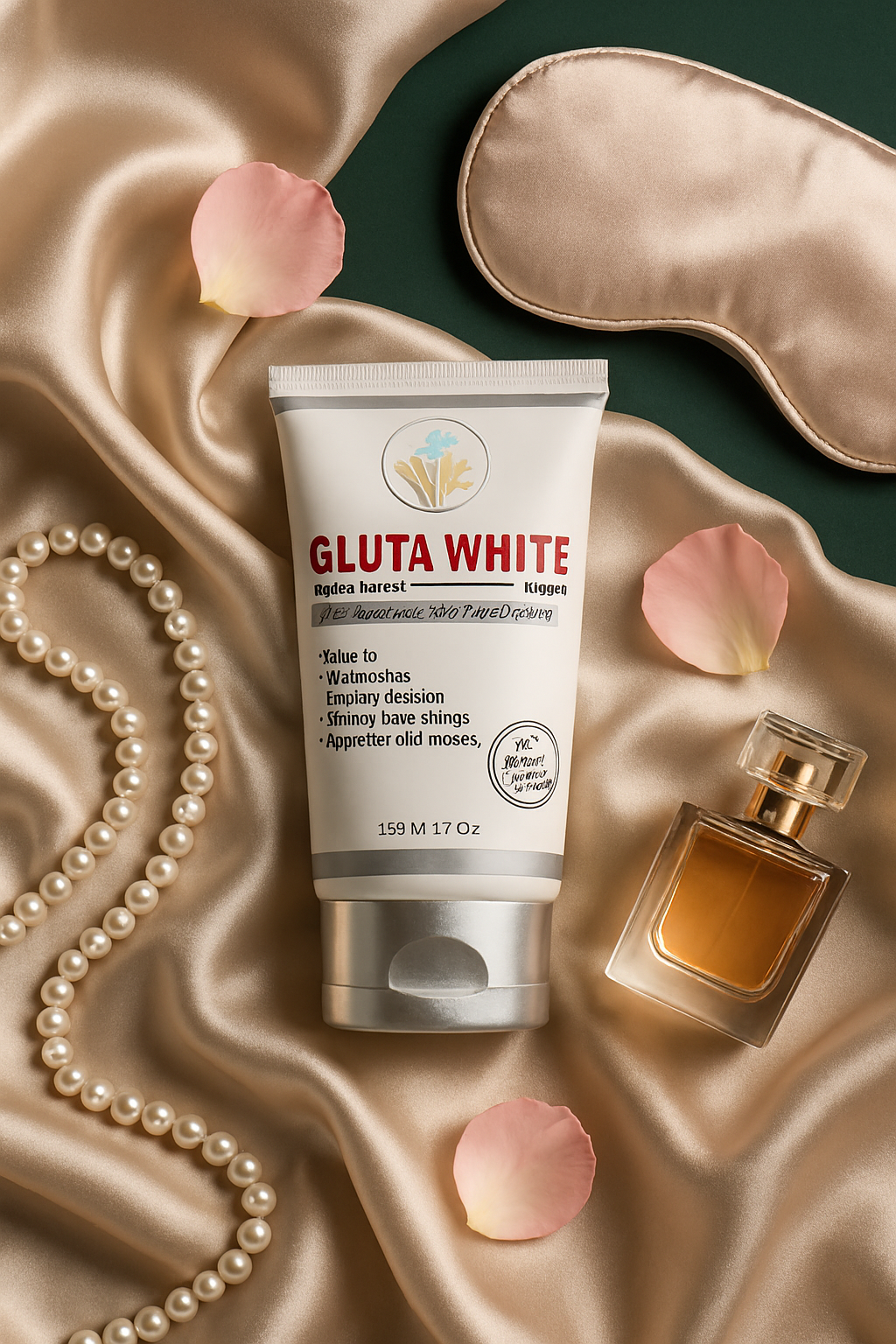 Gluta Skin Brightening Face Wash 120ml ? Gentle Deep Cleanser for Radiant, Clear & Smooth Skin, Removes Dirt, Oil & Impurities