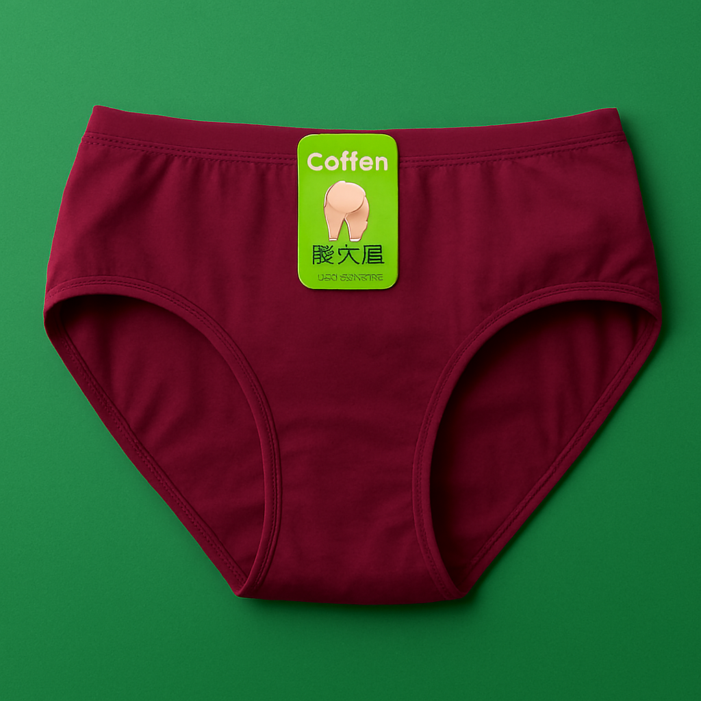 Jersey Plain Panty for Women ? Soft, Lightweight & Comfortable Everyday Underwear, Breathable Jersey Fabric in Maroon - Image 2