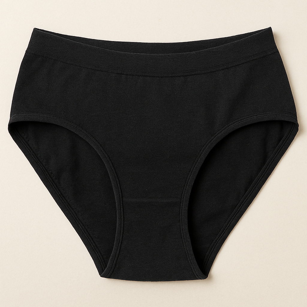 Malai Soft Fabric Underwear for Women ? High Quality, Comfortable & Lightweight Everyday Panty in Black, Sizes S, M, L - Image 4