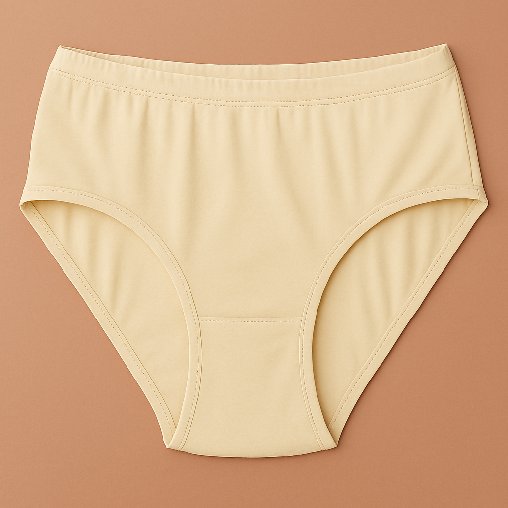 Malai Soft Fabric Underwear for Women ? High Quality, Comfortable & Lightweight Everyday Panty in Skin Color, Sizes S, M, L