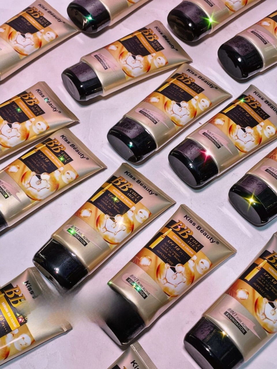 8-in-1 BB Collagen Liquid Foundation ? Full Coverage, Long Lasting & Hydrating (65ml, Shades 110 & 115)