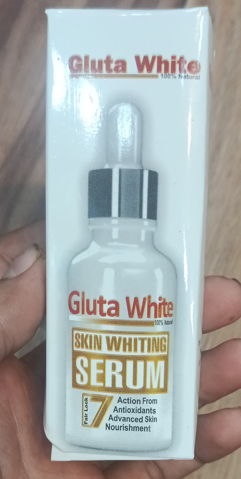 Gluta White Face Glowing Serum | Glutathione-Based Brightening | Hydration & Antioxidant Protection 30 ml - Image 5